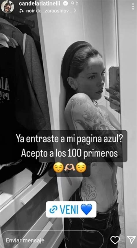 Cande Tinelli lanzó descuento en Only Fans: cuánto。